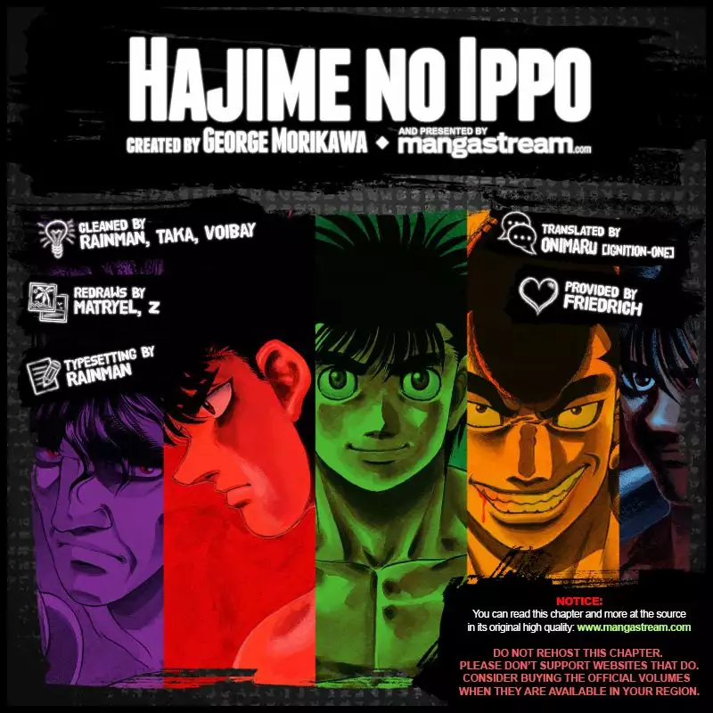 Hajime no Ippo Capítulo 1167 - Página 3