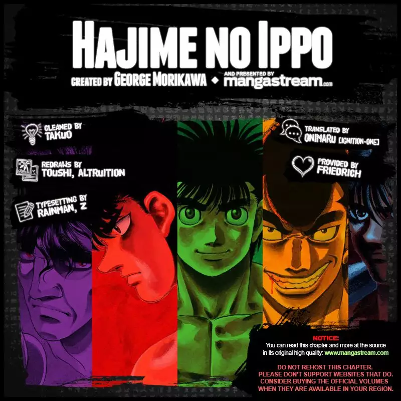 Hajime no Ippo Capítulo 1173 - Página 3