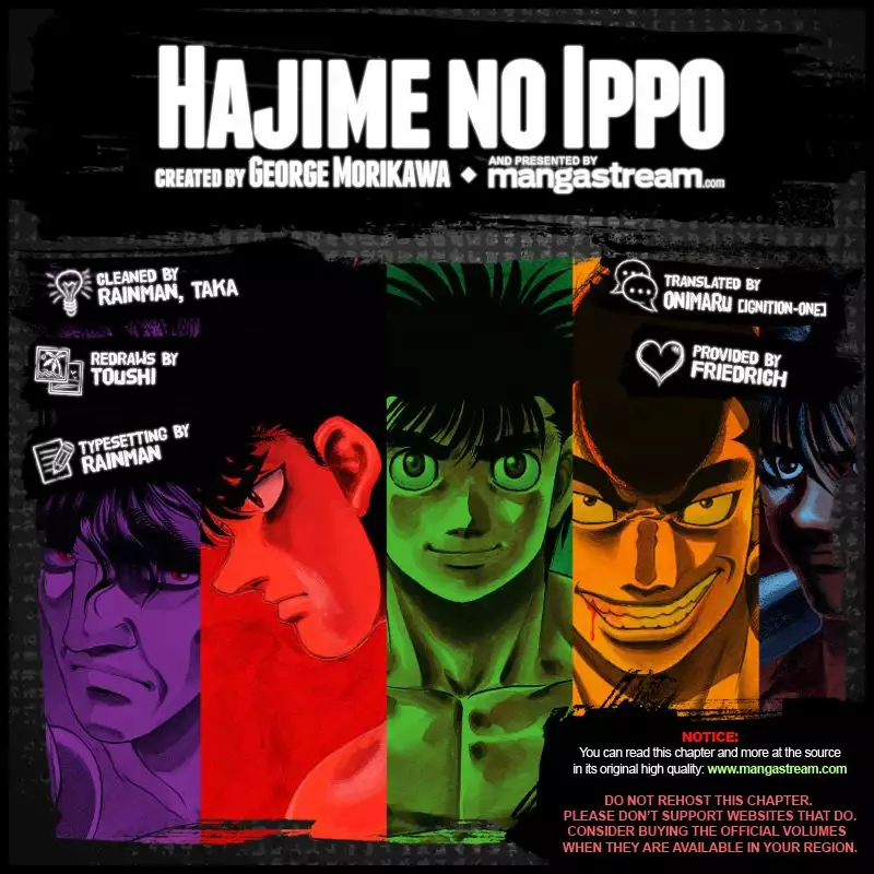 Hajime no Ippo Capítulo 1176 - Página 3