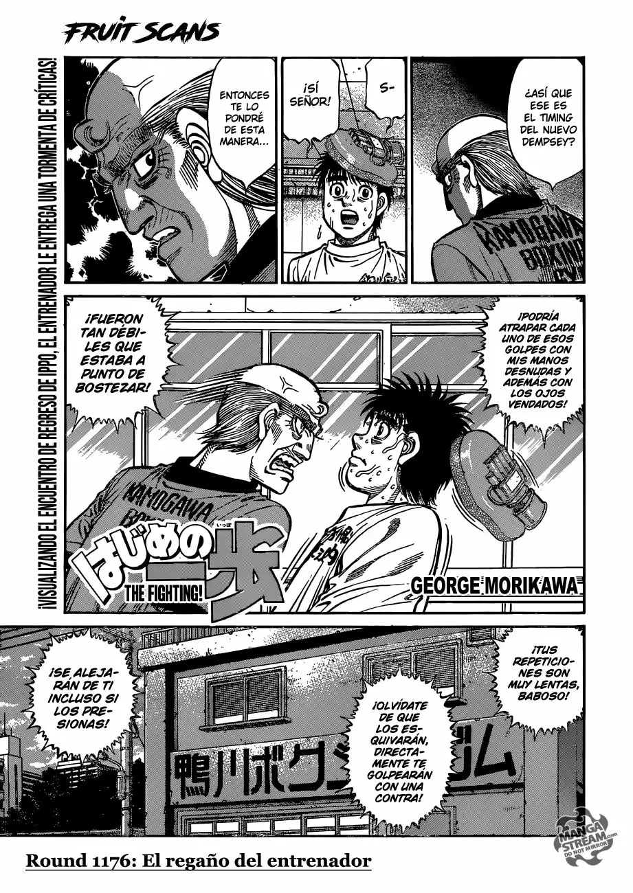 Hajime no Ippo Capítulo 1176 - Página 4