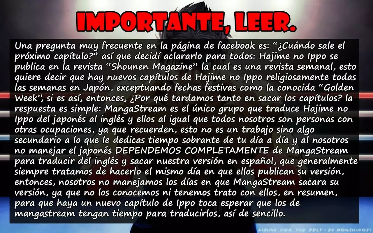 Hajime no Ippo Capítulo 1181 - Página 3