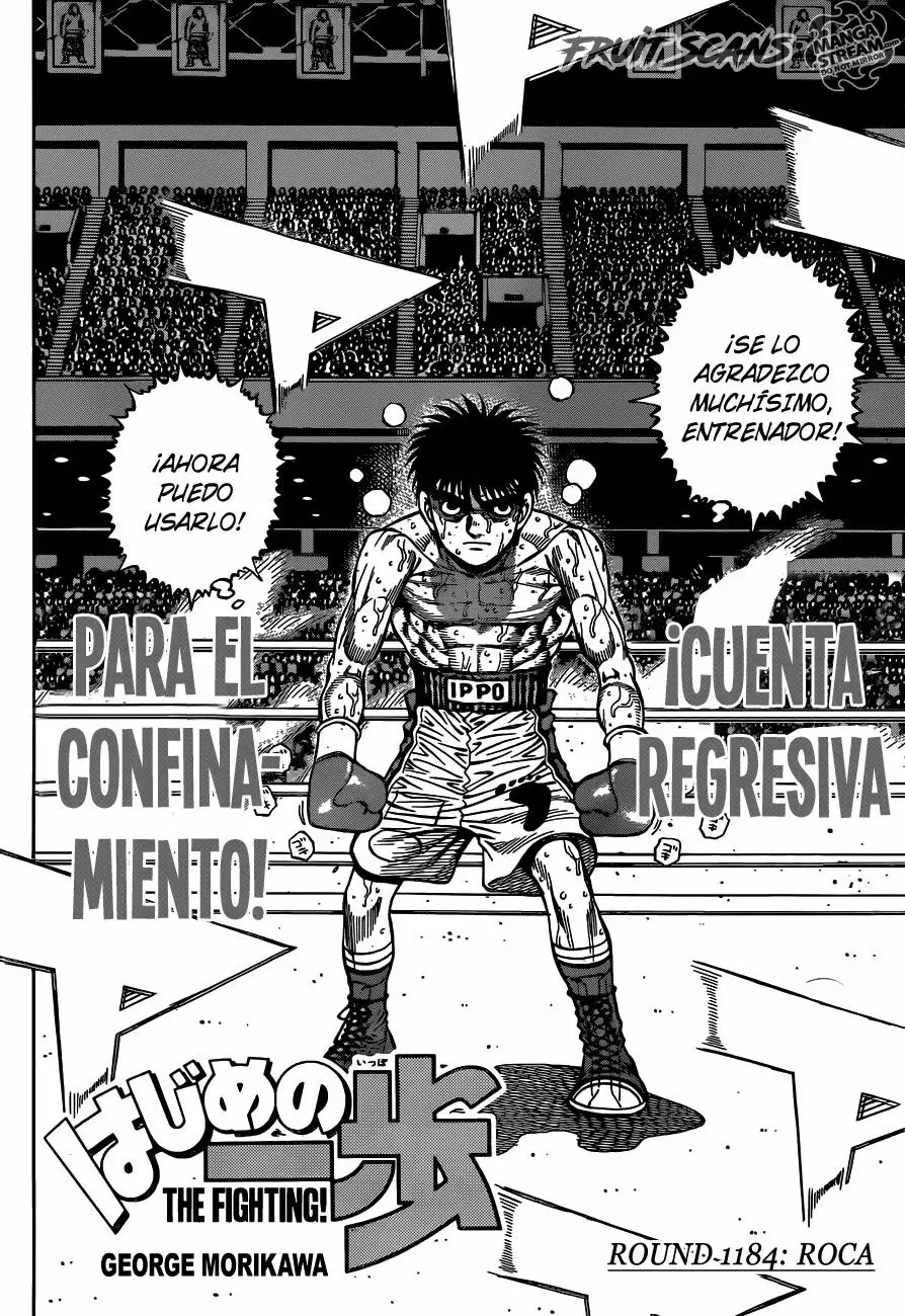 Hajime no Ippo Capítulo 1184 - Página 3