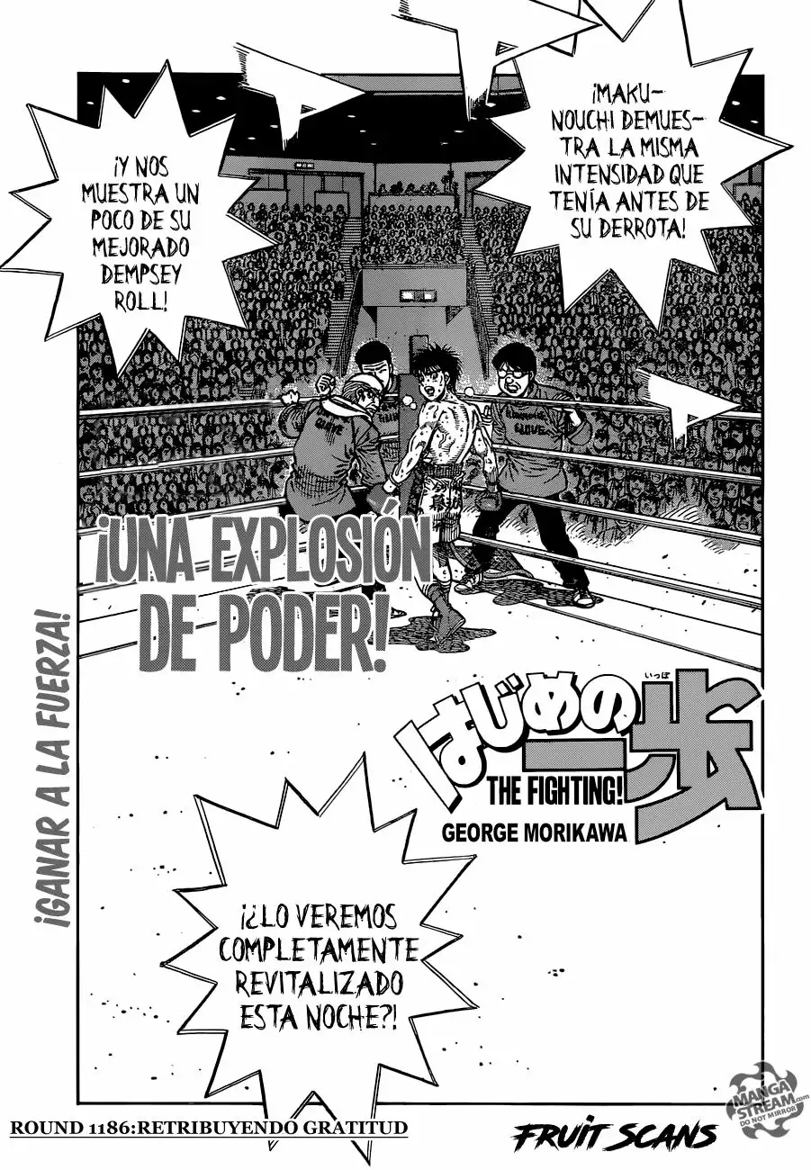 Hajime no Ippo Capítulo 1185 - Página 3