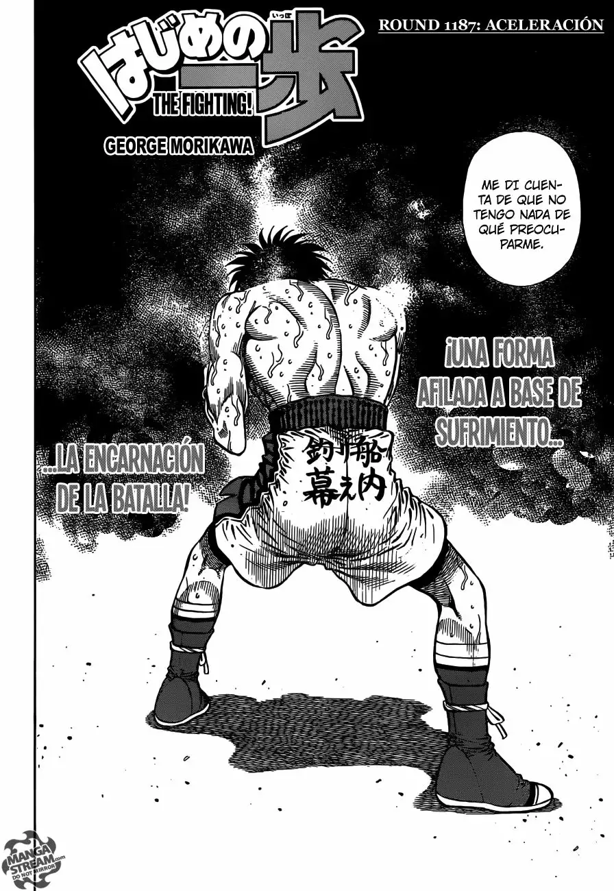 Hajime no Ippo Capítulo 1187 - Página 3