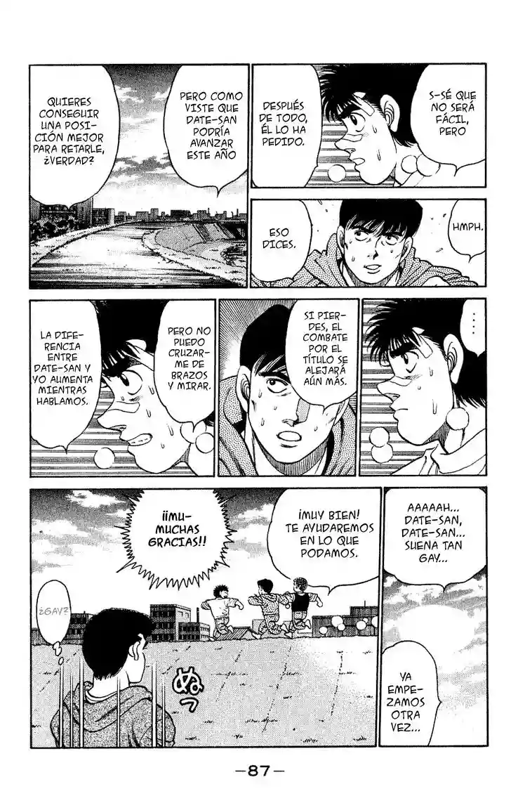 Hajime no Ippo Capítulo 119 - Página 5