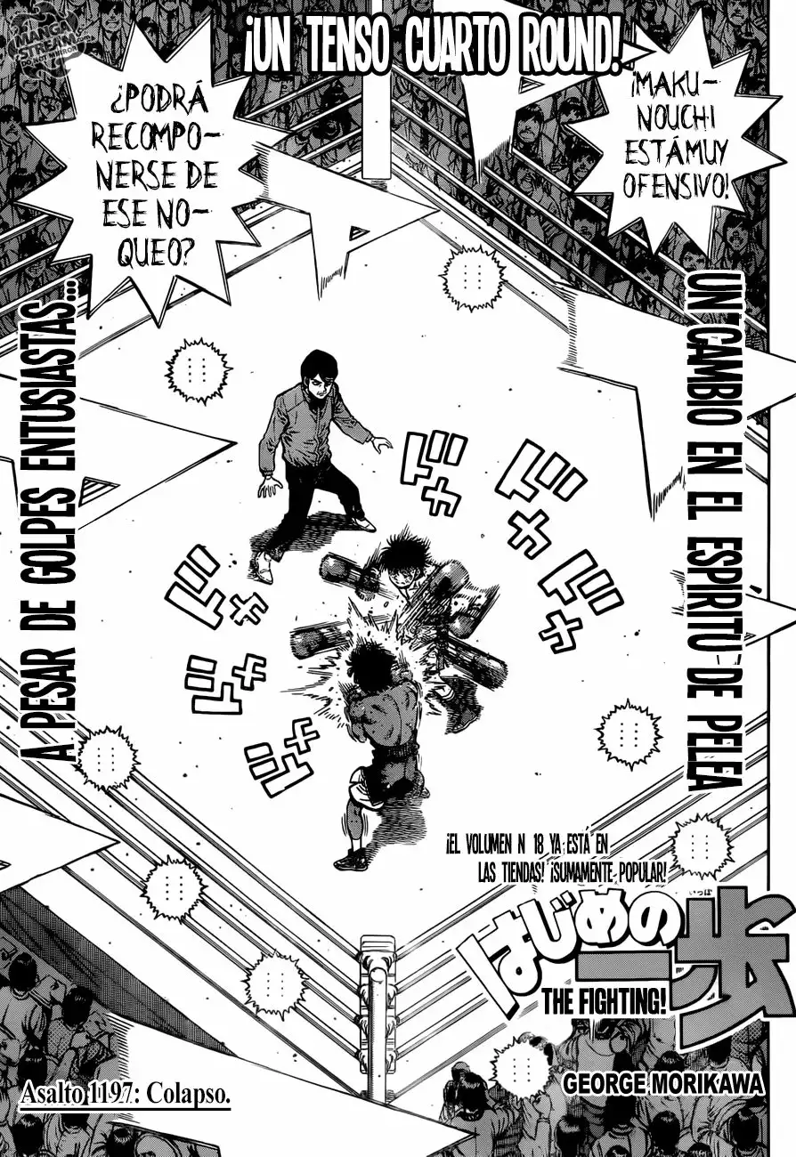 Hajime no Ippo Capítulo 1197 - Página 2