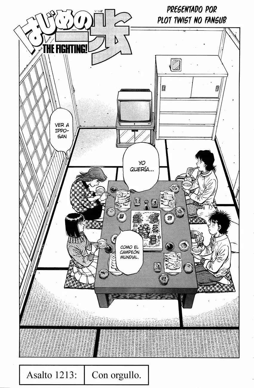 Hajime no Ippo Capítulo 1213 - Página 2