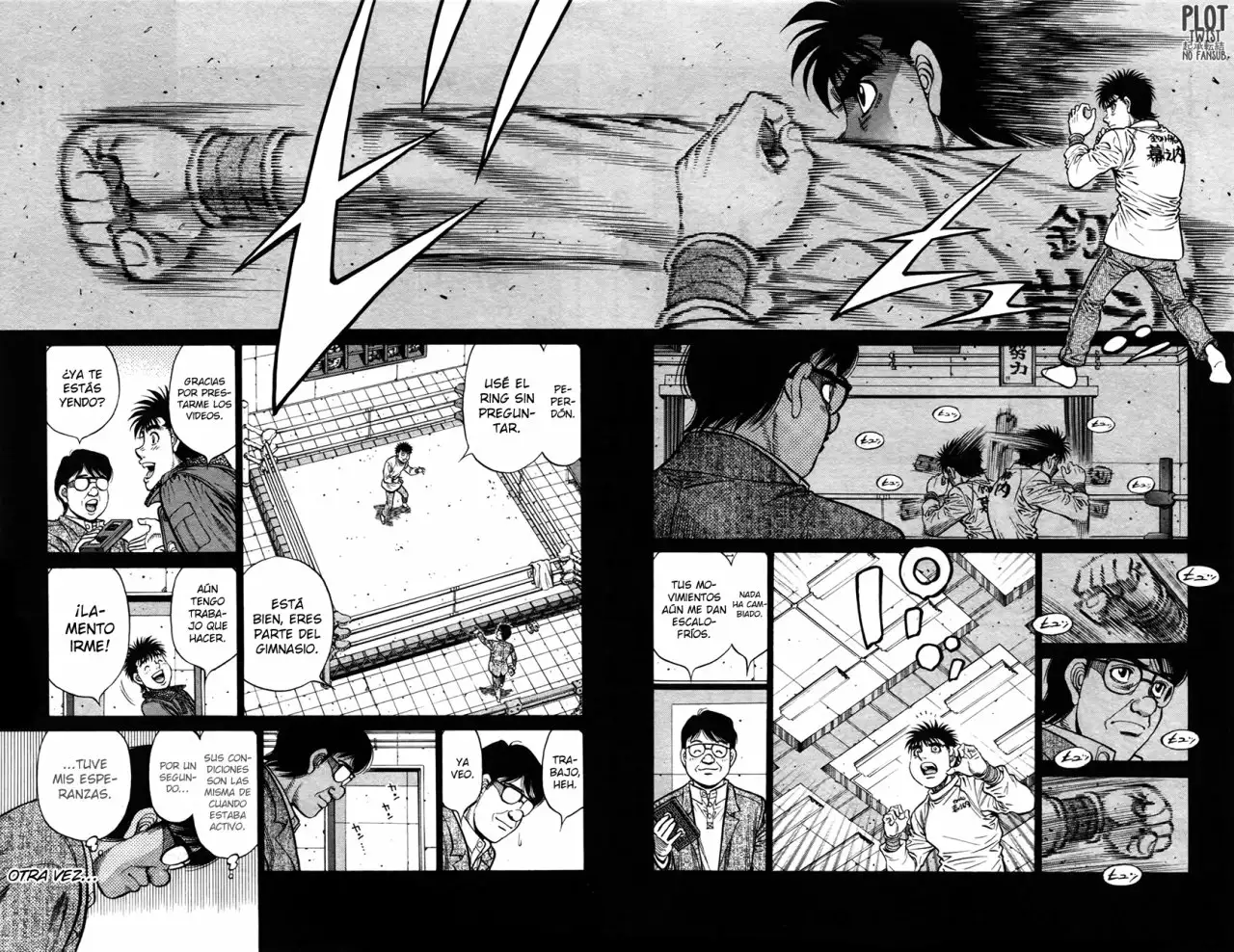 Hajime no Ippo Capítulo 1216 - Página 9