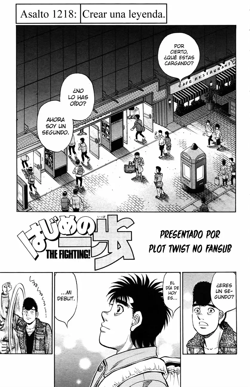 Hajime no Ippo Capítulo 1218 - Página 3