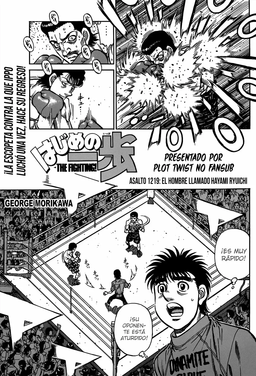 Hajime no Ippo Capítulo 1219 - Página 2