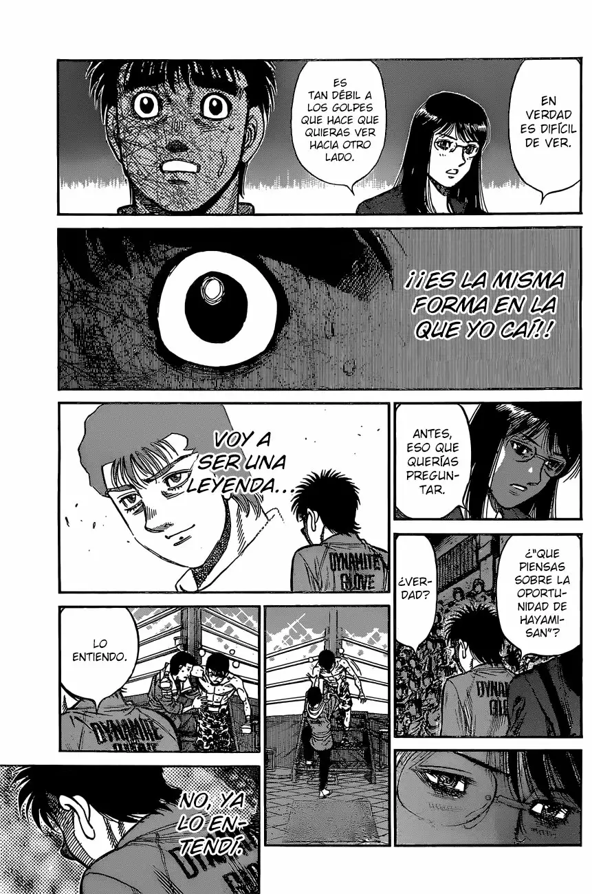 Hajime no Ippo Capítulo 1221 - Página 8
