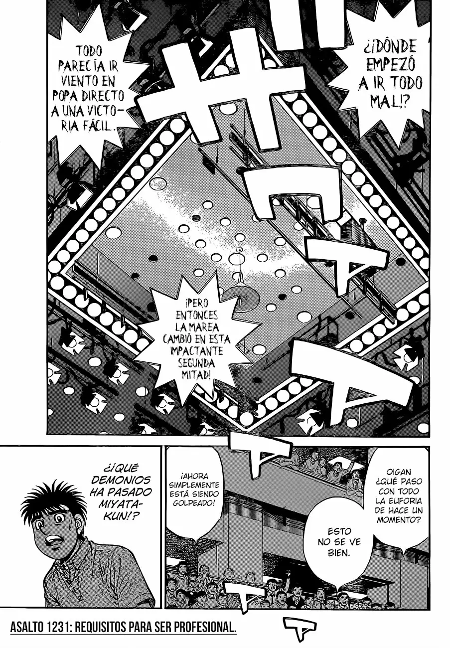 Hajime no Ippo Capítulo 1231 - Página 3