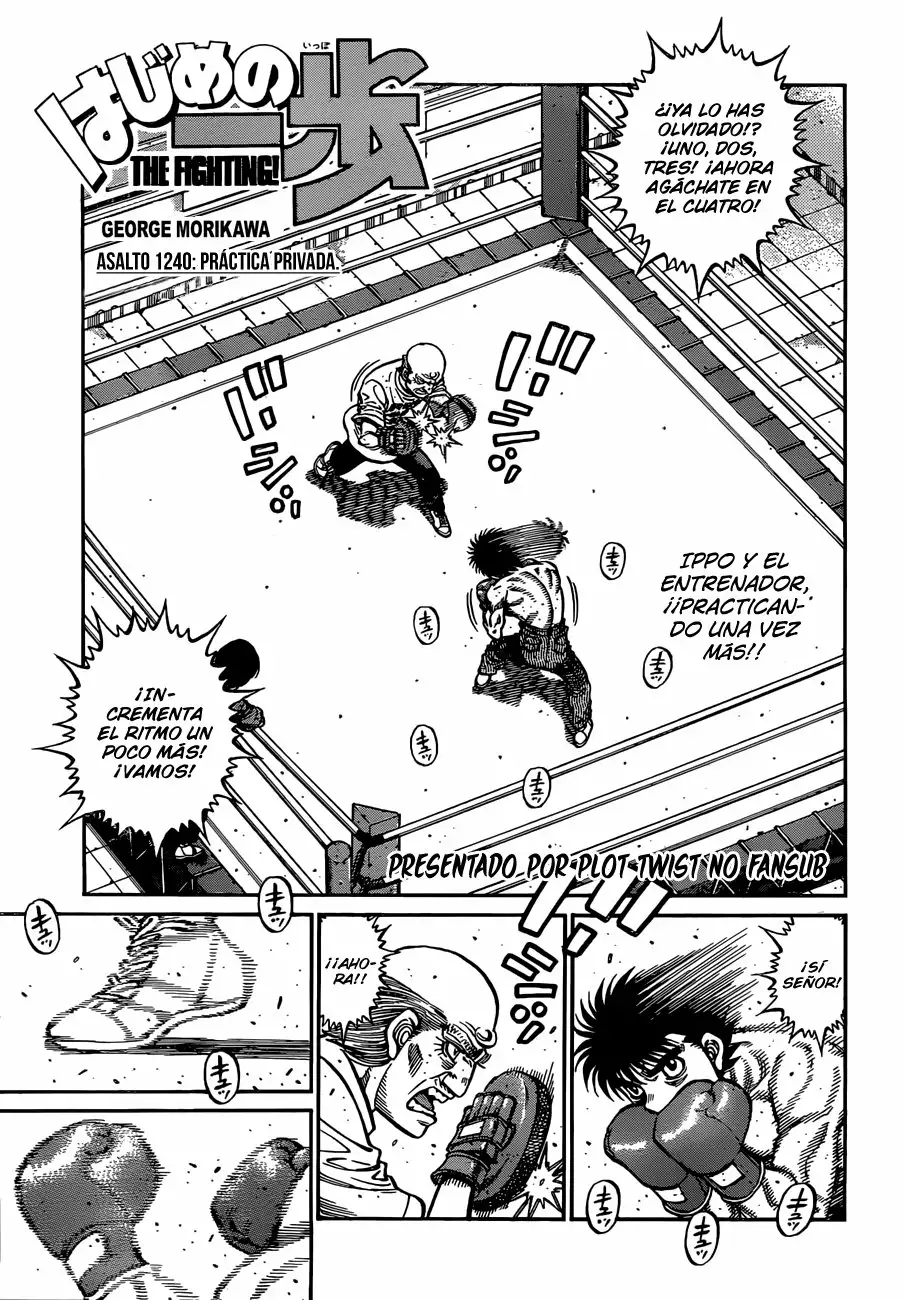 Hajime no Ippo Capítulo 1240 - Página 2
