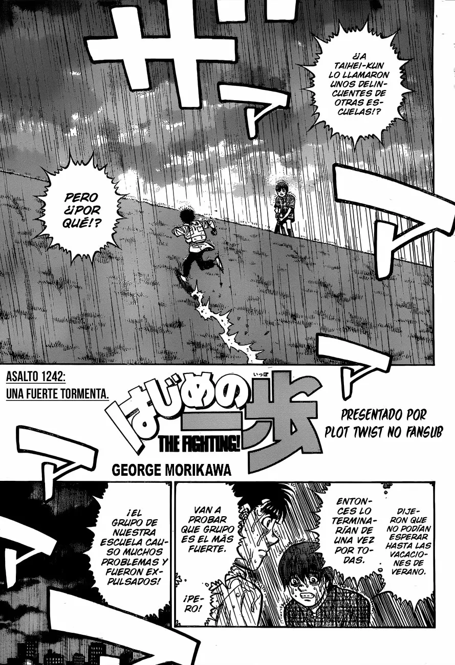 Hajime no Ippo Capítulo 1242 - Página 2