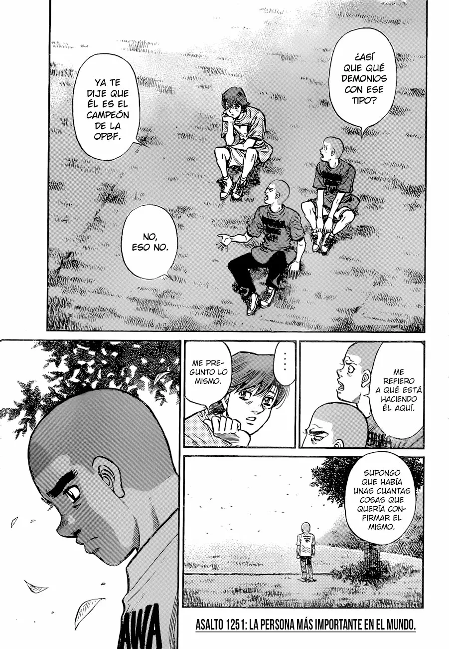Hajime no Ippo Capítulo 1251 - Página 2