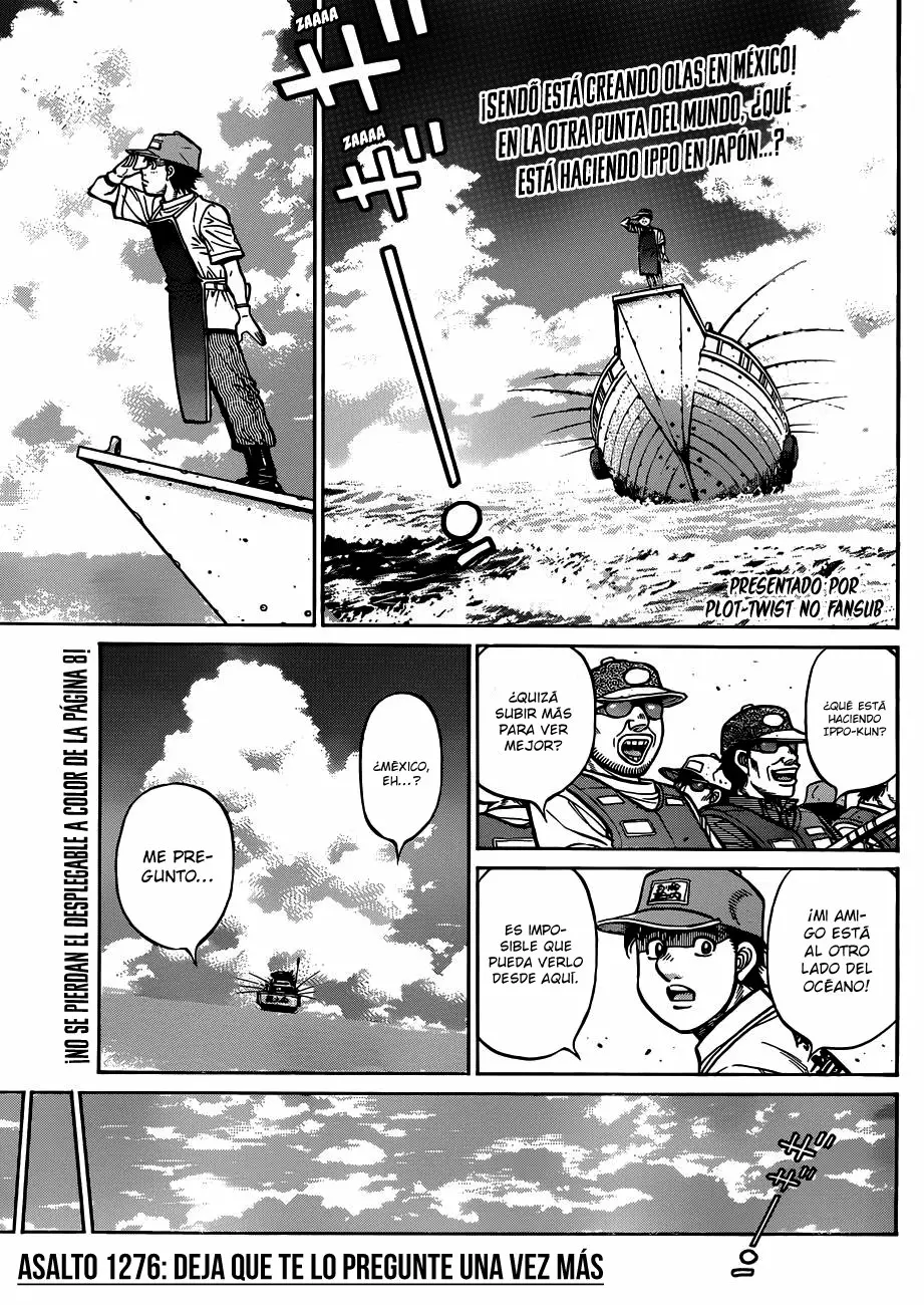 Hajime no Ippo Capítulo 1276 - Página 2