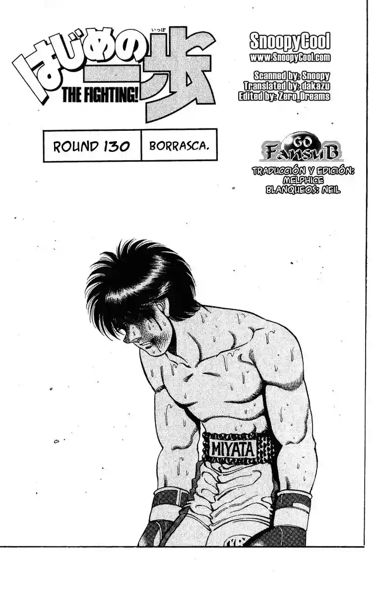 Hajime no Ippo Capítulo 130 - Página 1