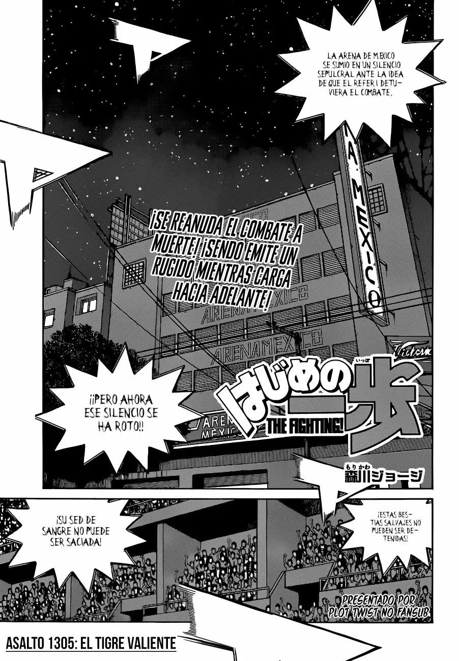 Hajime no Ippo Capítulo 1305 - Página 2