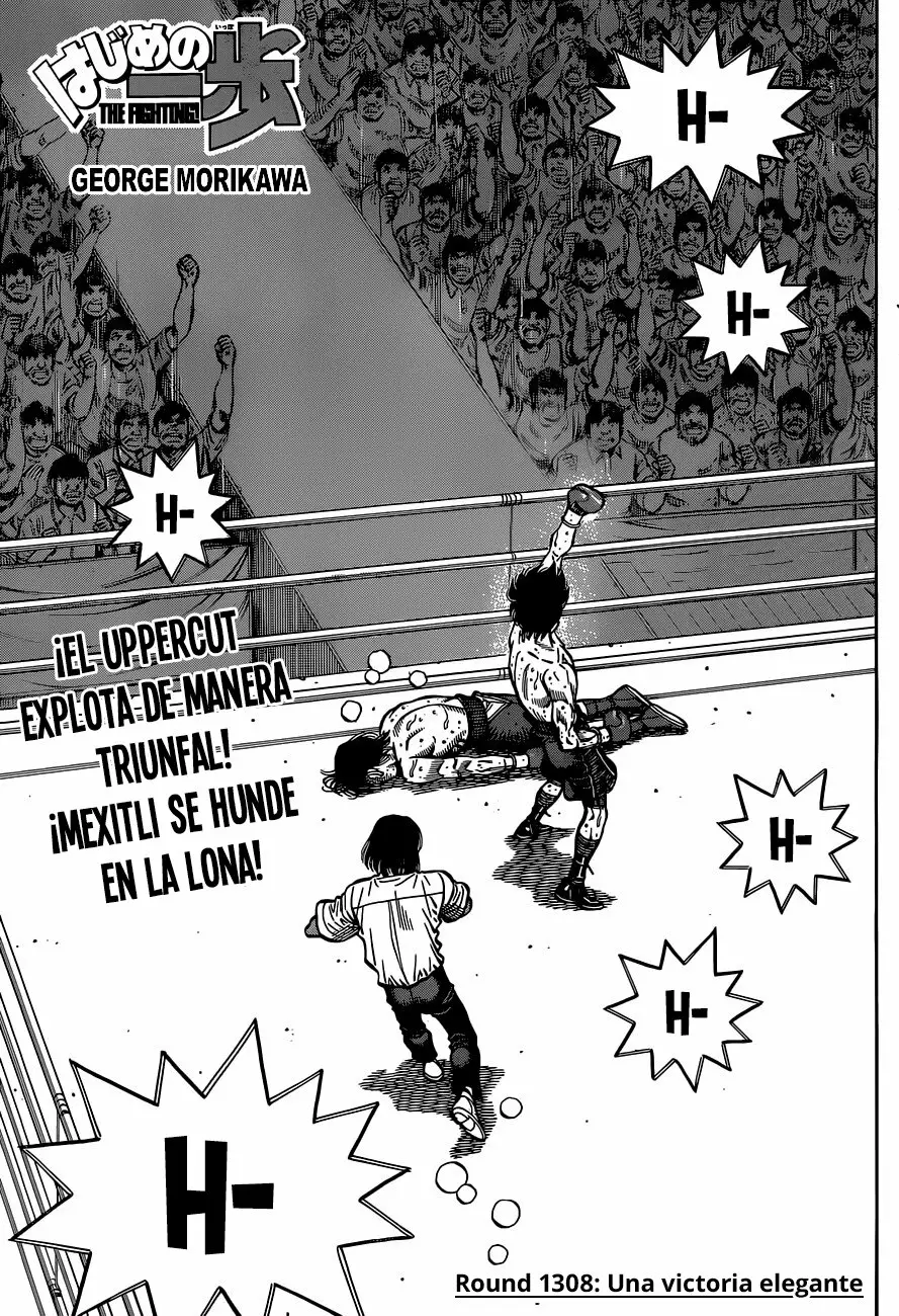 Hajime no Ippo Capítulo 1308 - Página 2