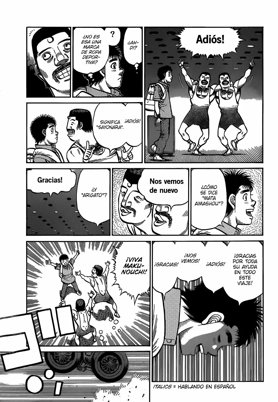 Hajime no Ippo Capítulo 1315 - Página 8
