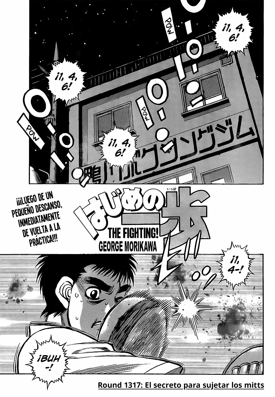 Hajime no Ippo Capítulo 1317 - Página 2