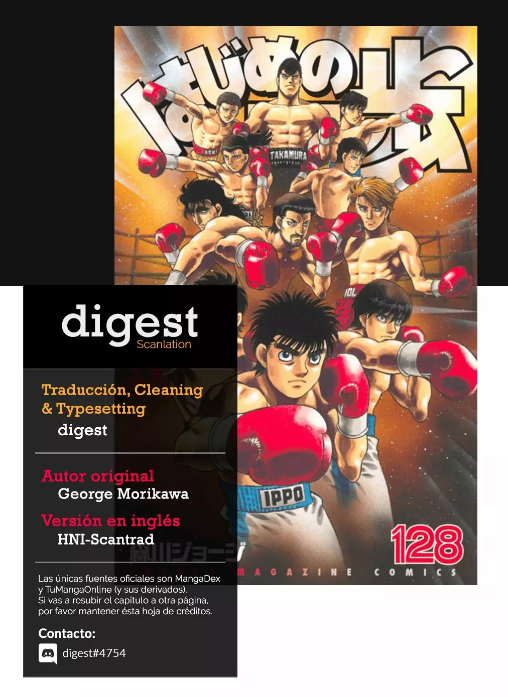 Hajime no Ippo Capítulo 1318 - Página 1