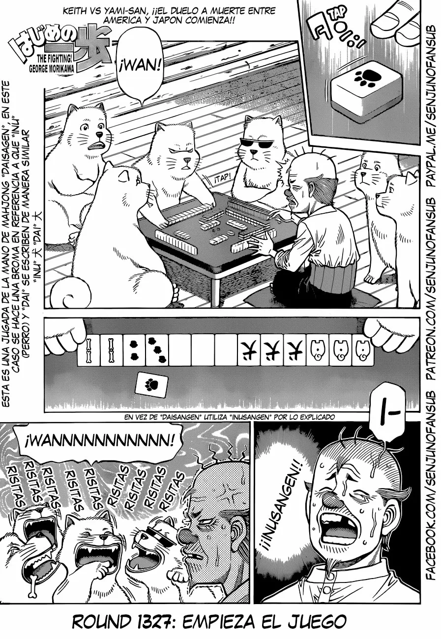 Hajime no Ippo Capítulo 1327 - Página 1