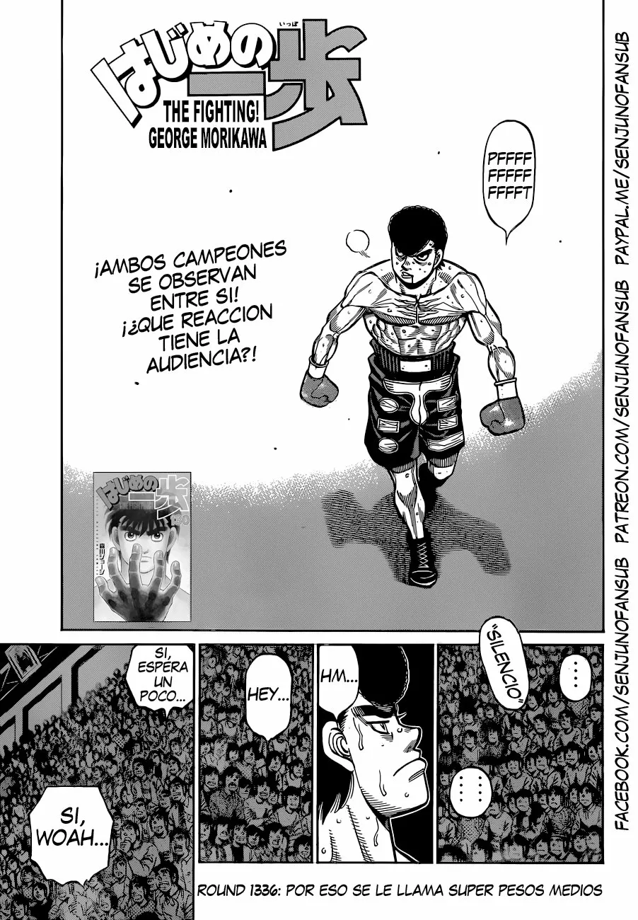 Hajime no Ippo Capítulo 1336 - Página 1