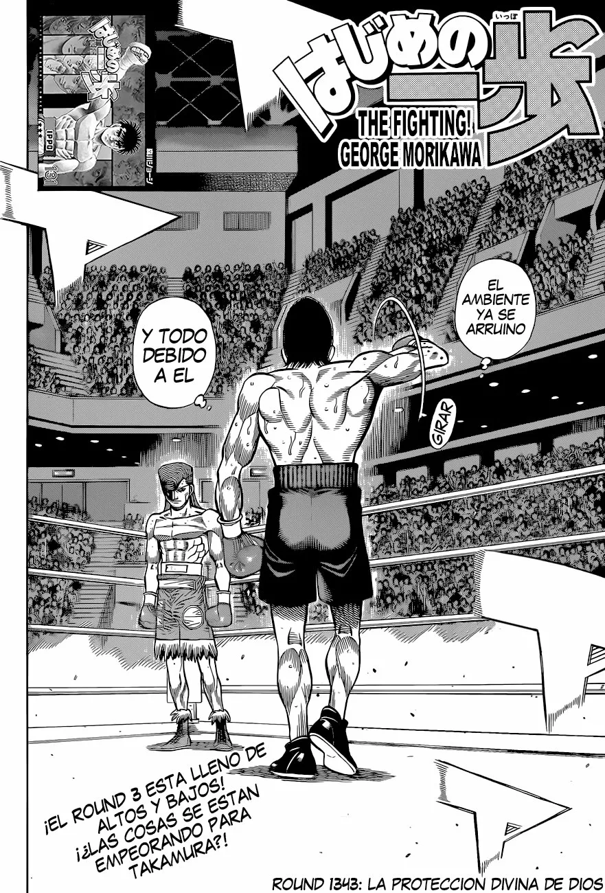 Hajime no Ippo Capítulo 1343 - Página 2