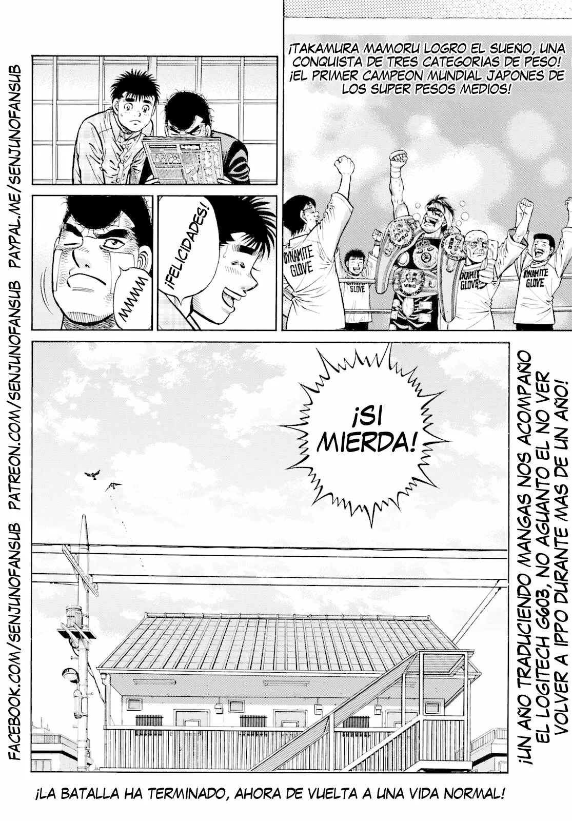 Hajime no Ippo Capítulo 1349 - Página 18