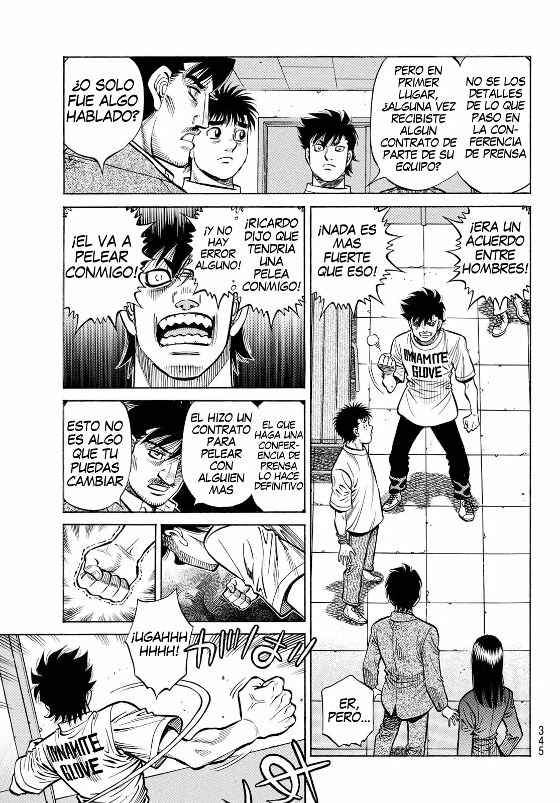 Hajime no Ippo Capítulo 1358 - Página 3