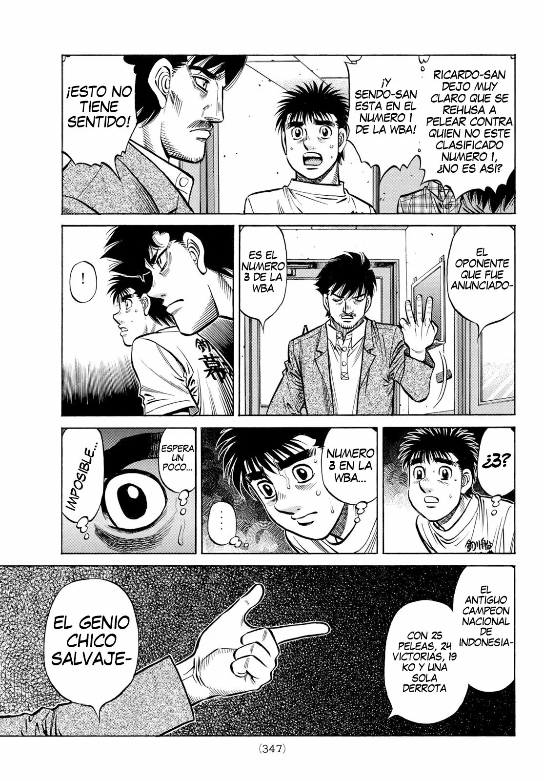 Hajime no Ippo Capítulo 1358 - Página 5