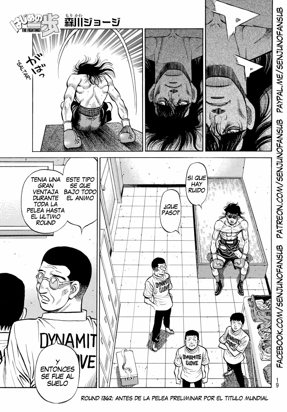 Hajime no Ippo Capítulo 1362 - Página 2