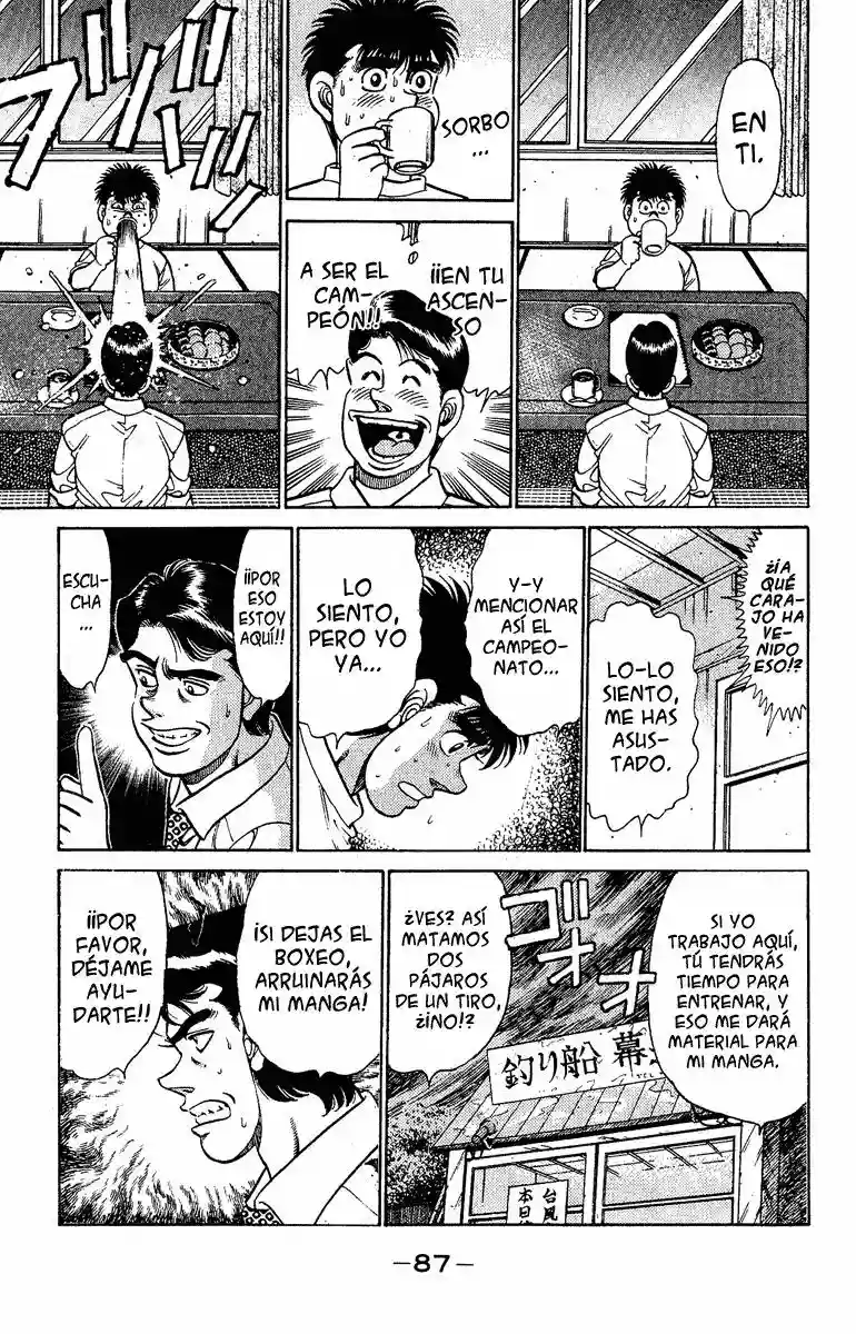 Hajime no Ippo Capítulo 137 - Página 5