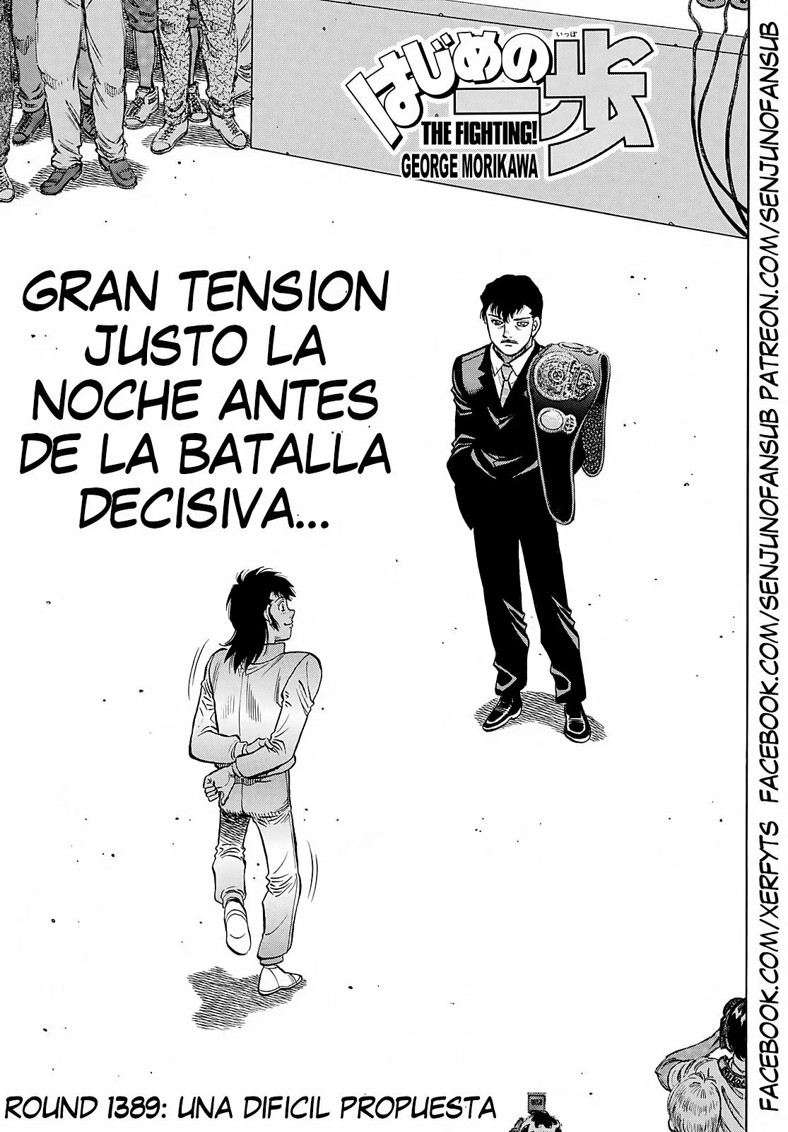 Hajime no Ippo Capítulo 1389 - Página 1
