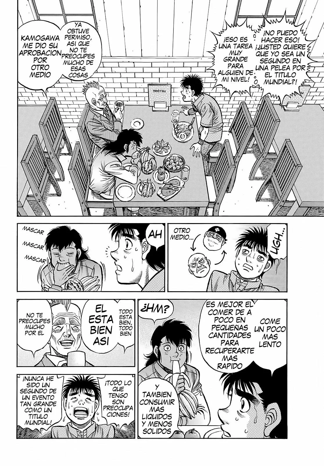 Hajime no Ippo Capítulo 1389 - Página 8