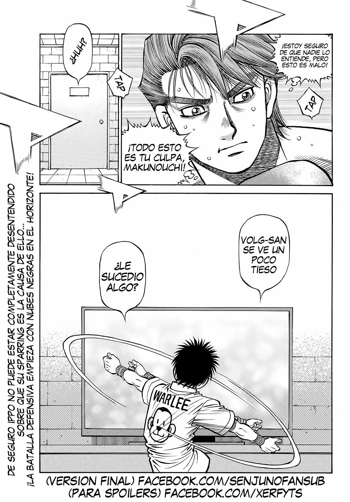 Hajime no Ippo Capítulo 1390 - Página 12