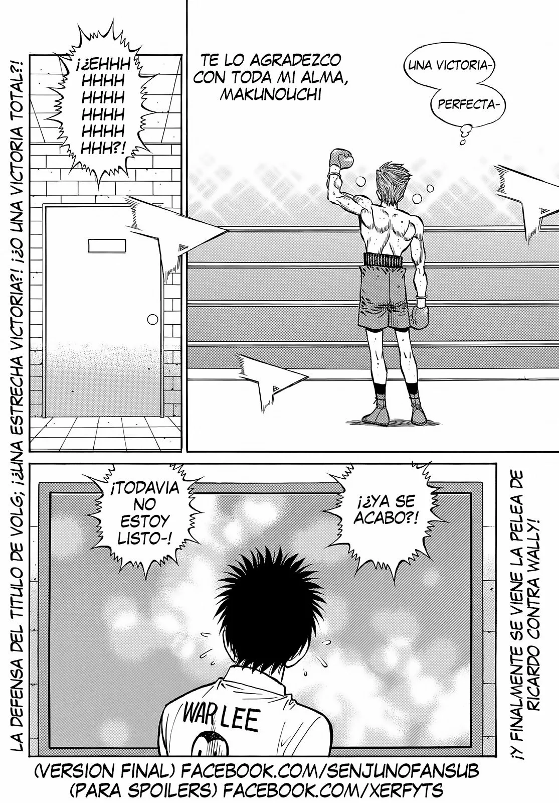 Hajime no Ippo Capítulo 1391 - Página 14