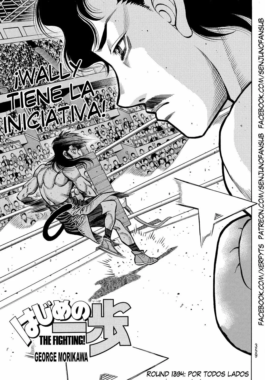 Hajime no Ippo Capítulo 1394 - Página 1