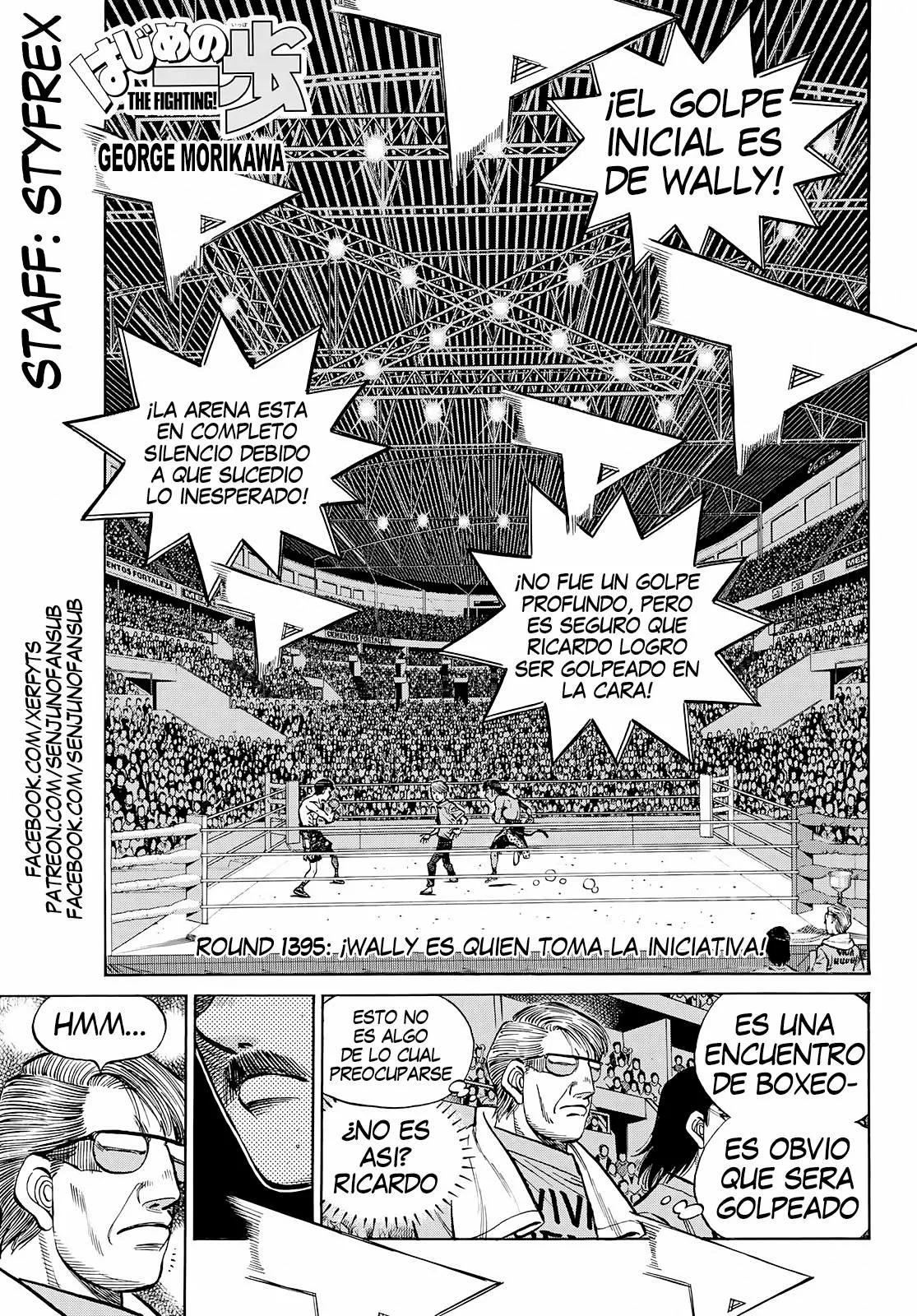 Hajime no Ippo Capítulo 1395 - Página 1