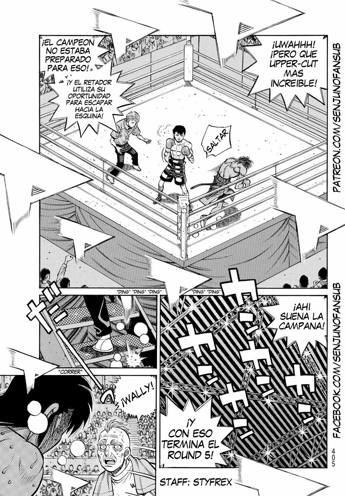 Hajime no Ippo Capítulo 1405 - Página 9