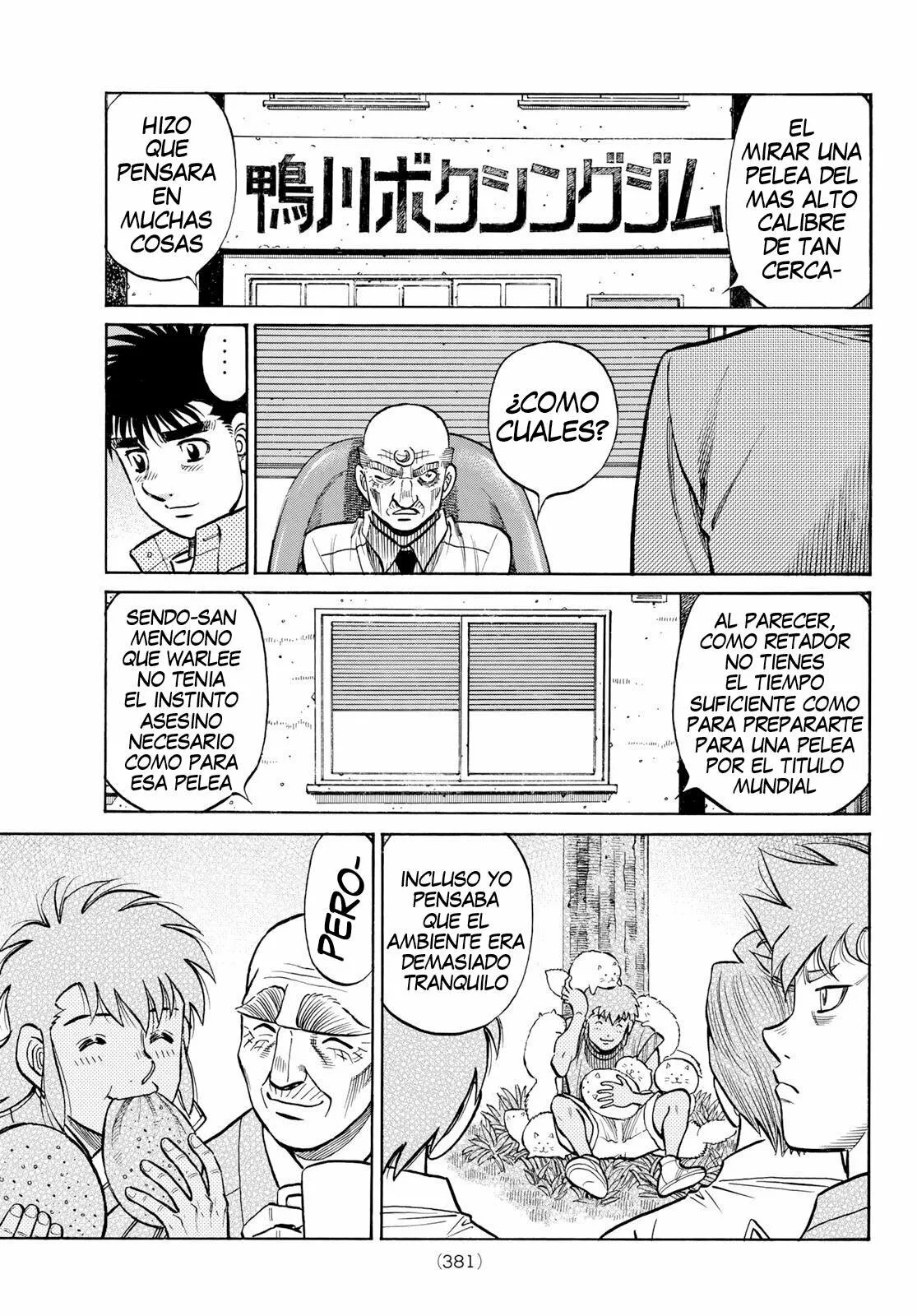 Hajime no Ippo Capítulo 1412 - Página 9