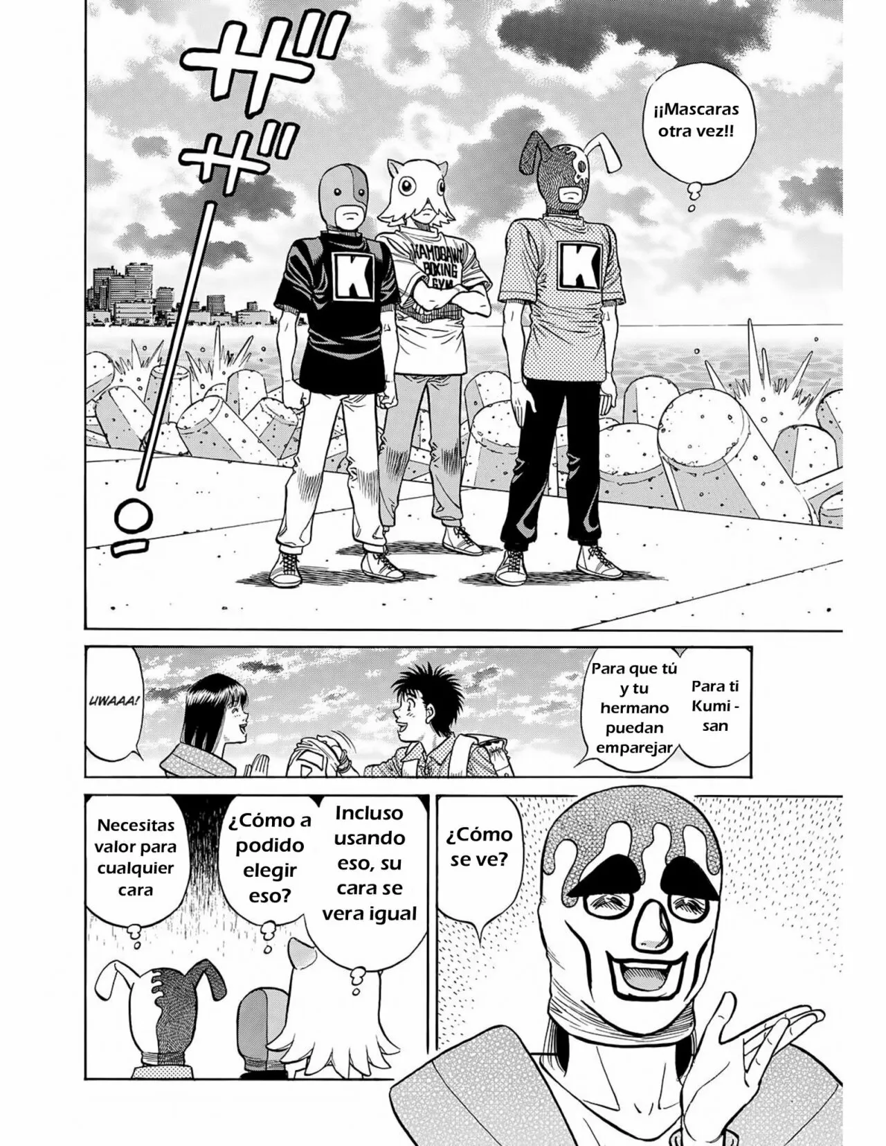 Hajime no Ippo Capítulo 1414 - Página 7