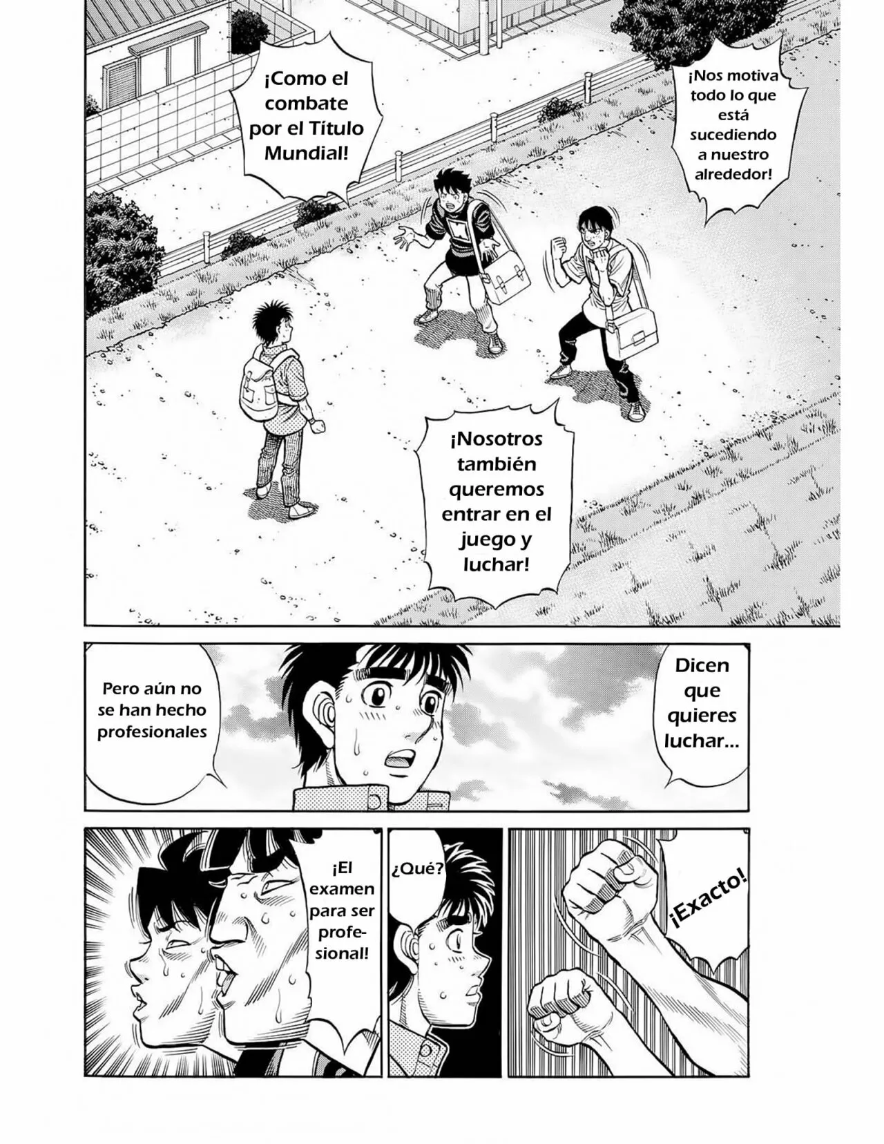 Hajime no Ippo Capítulo 1416 - Página 5
