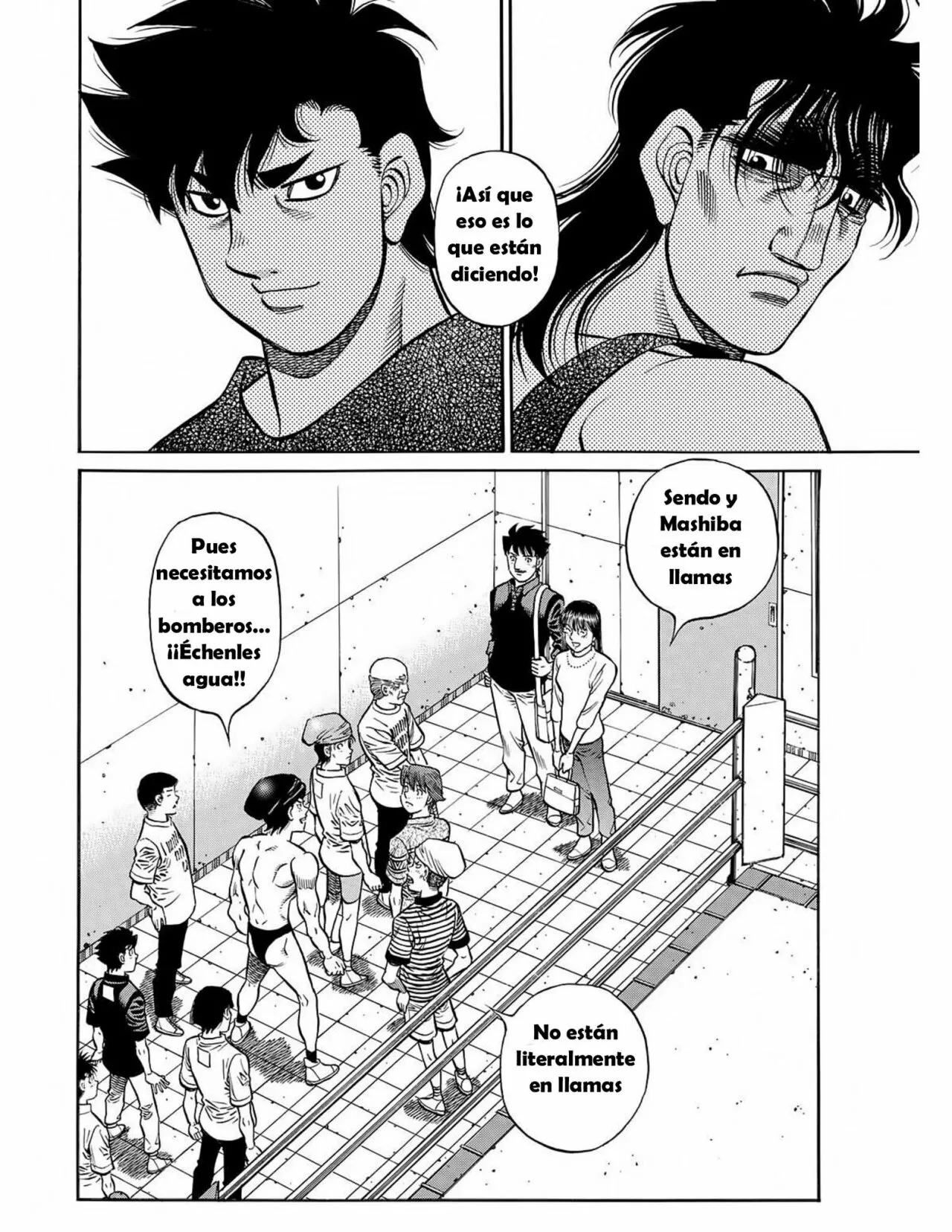 Hajime no Ippo Capítulo 1417 - Página 3