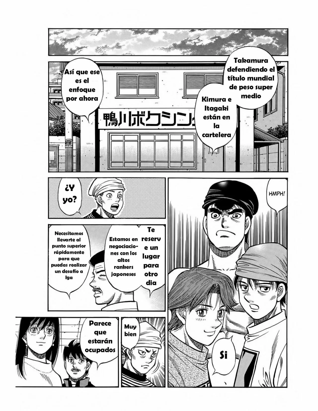 Hajime no Ippo Capítulo 1417 - Página 6
