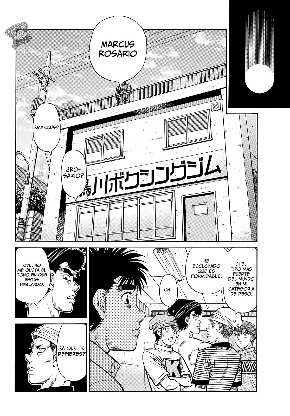 Hajime no Ippo Capítulo 1418 - Página 3