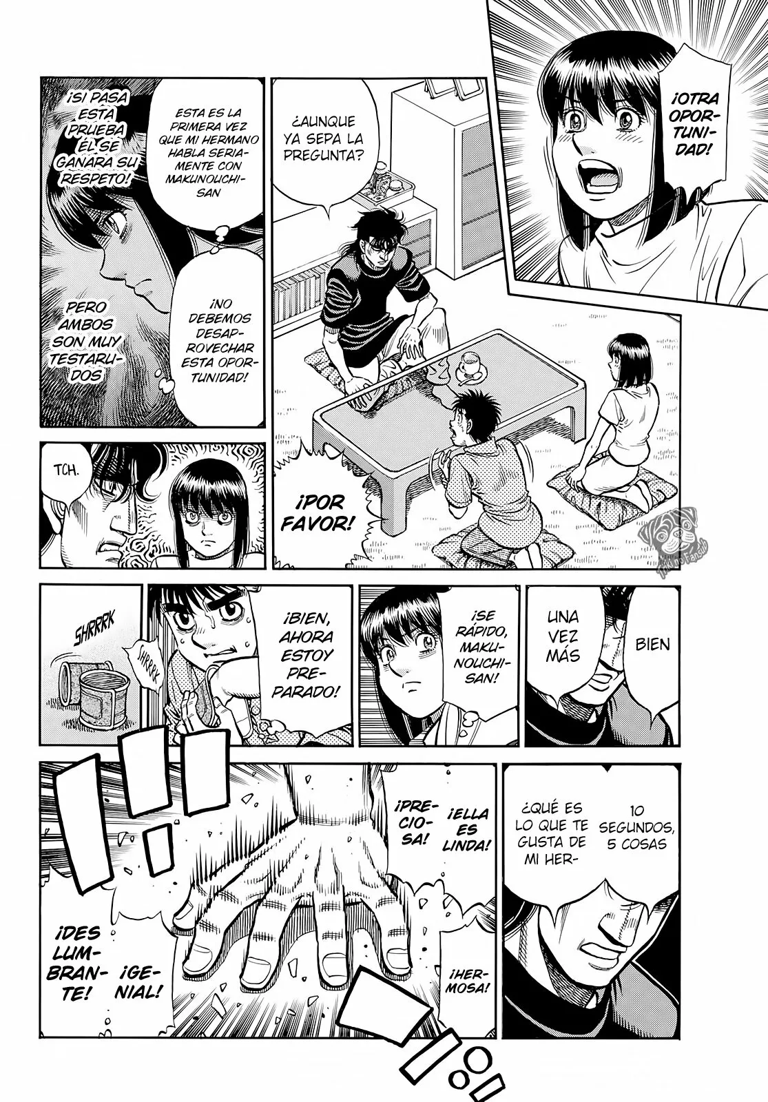 Hajime no Ippo Capítulo 1421 - Página 11