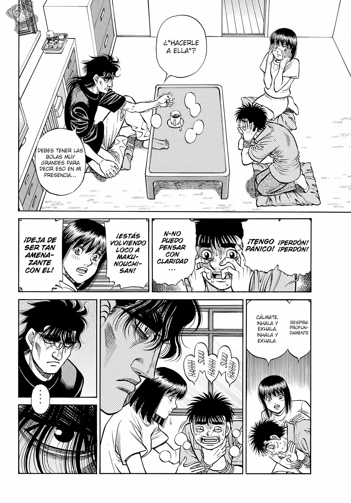 Hajime no Ippo Capítulo 1421 - Página 3