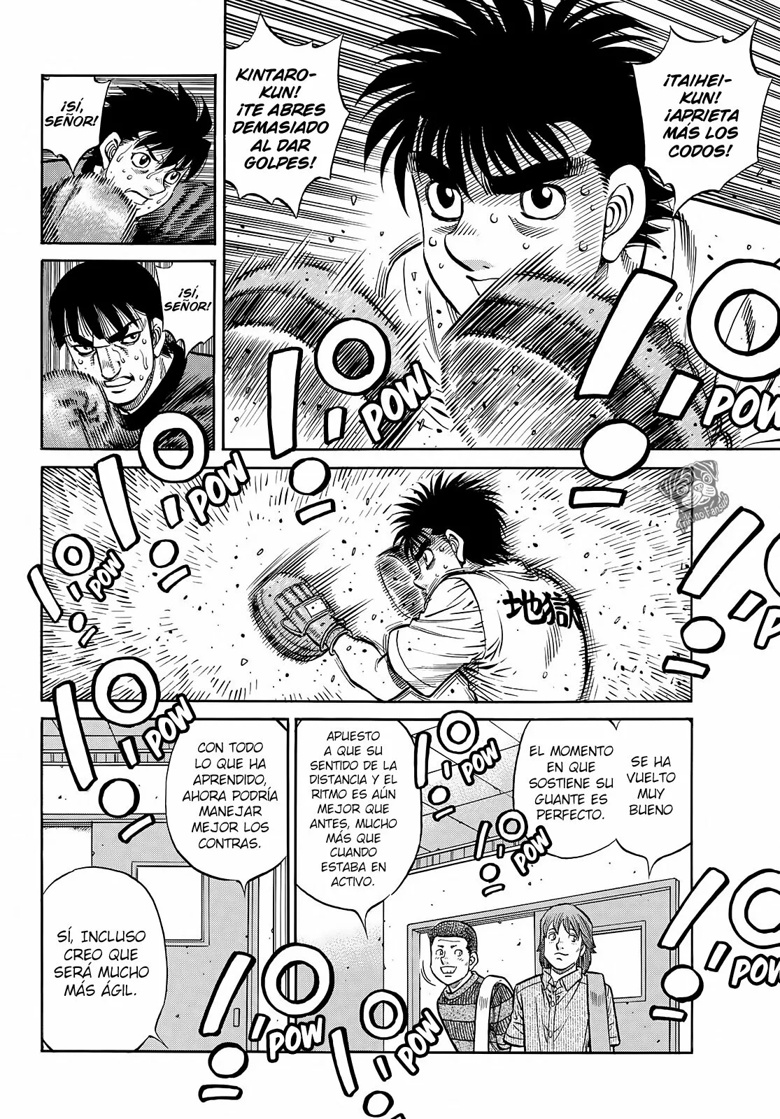 Hajime no Ippo Capítulo 1423 - Página 3